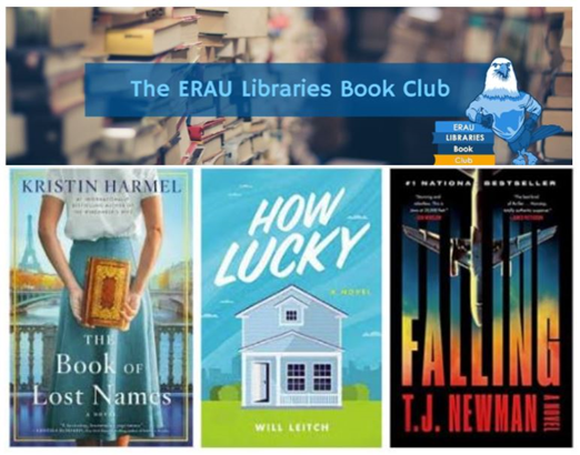 The ERAU Libraries Book Club Spring 2022 Books