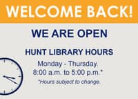 We Are Open